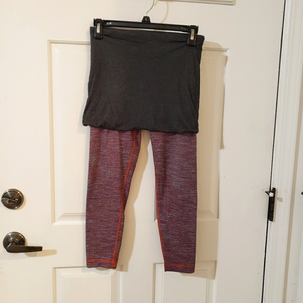 Lululemon Yin To You Crops Wee Are From Space Dye